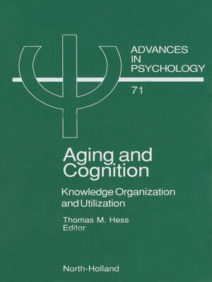 cover image of Aging and Cognition